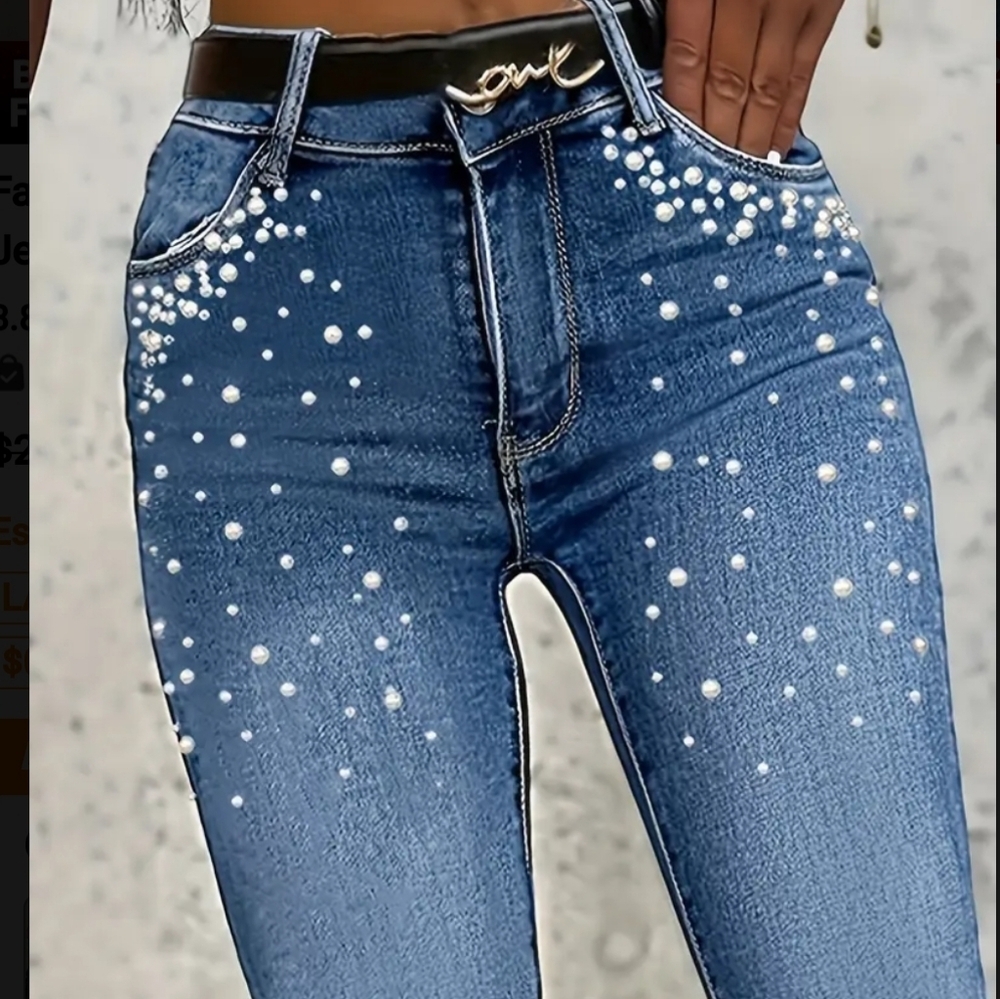 High Waist Jeans - Picture 2 of 9